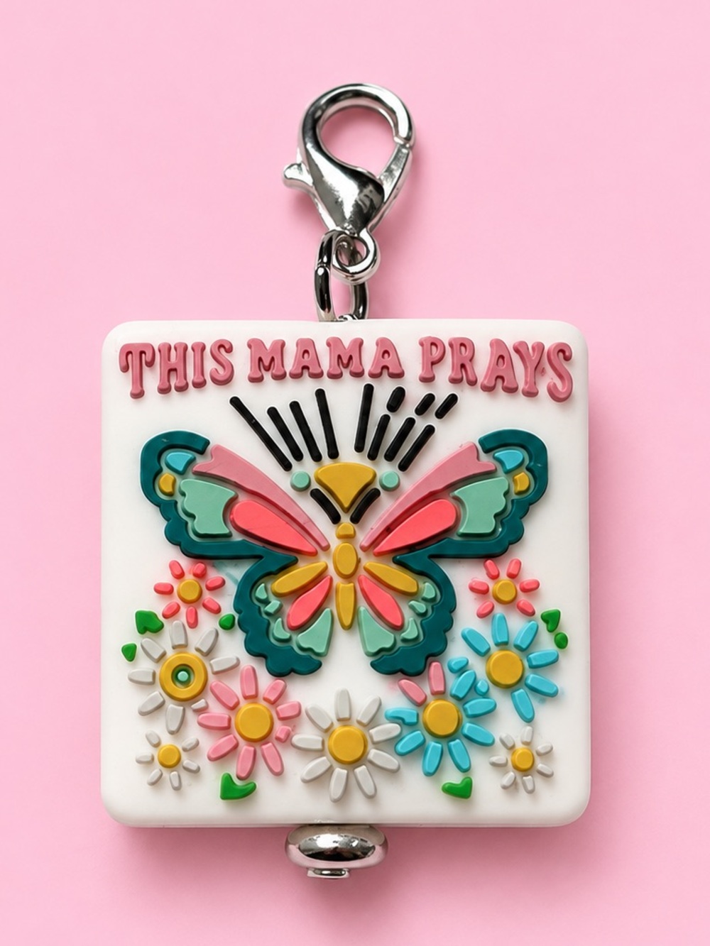 This Mama Prays Charm